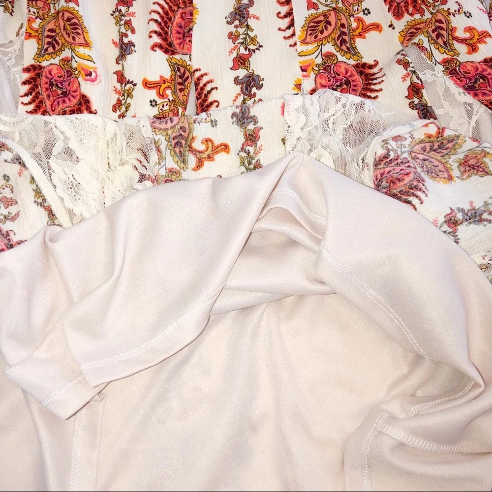 coco + jaimeson small floral lacy babydoll dress - Picture 8 of 10